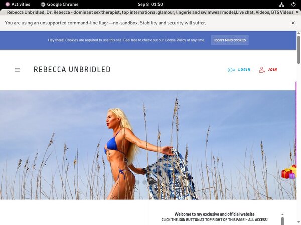 Rebecca  Unbridled Webbilling