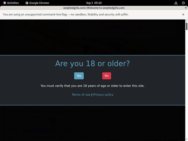 Register For I Love Bondage