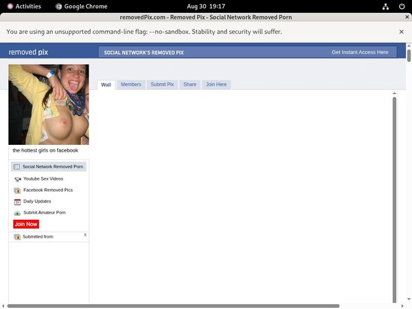 Removed Pix Inside