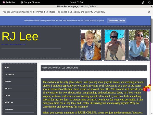 Rjlee.modelcentro.com Password Username