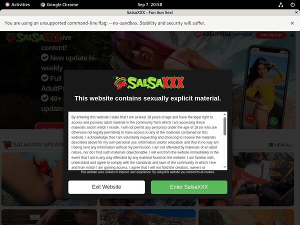 Salsaxxx With EUDebit