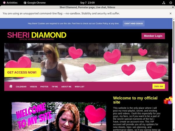 Sheri Diamond Trailer