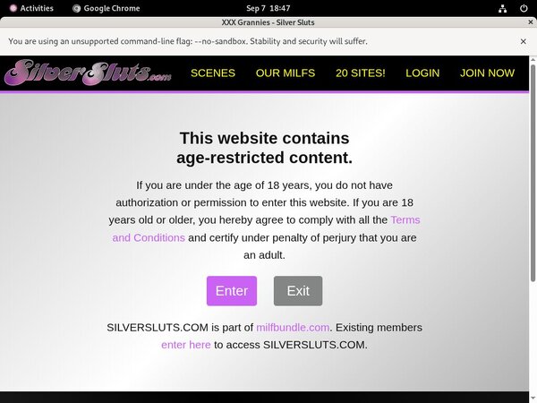 Silversluts.com Using Paypal