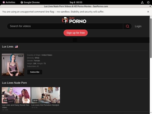 Sunporno.com With Cash