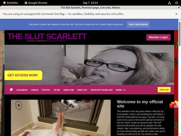 The Slut Scarlett Video