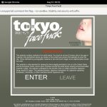 Tokyo Face Fuck Accounts