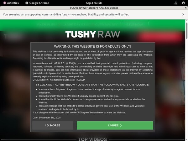 Tushy Raw Bonus