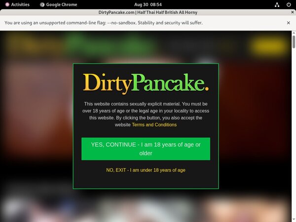 User Pass Dirty Pancake
