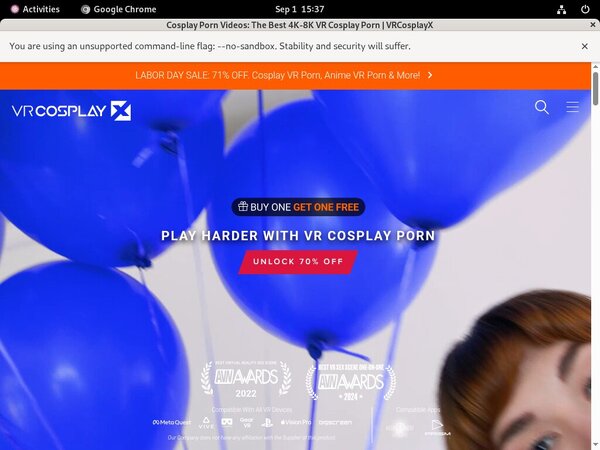 VR Cosplay X Porn Site