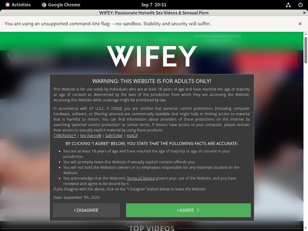 Wifey Trial Offer Wifey Trial Offer