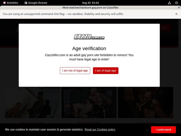 Working Cazzo Account