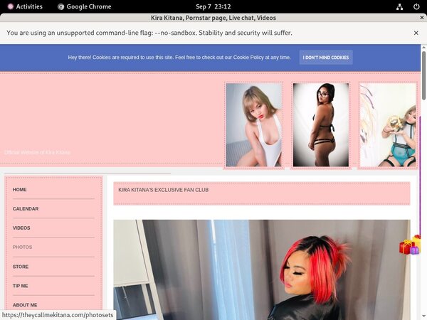 Working Theycallmekitana Account