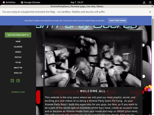 Xtremepartygoer.modelcentro.com 2017