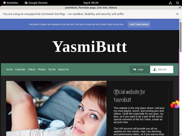 Yasmibutt.modelcentro.com Hot Sex