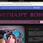 BethanyRose Accounts And Passwords