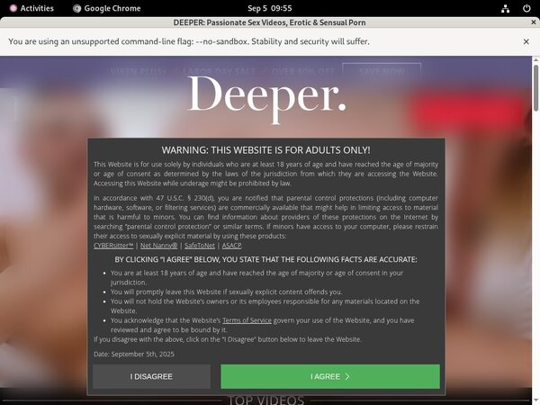 Deeper.com Passwords 2018