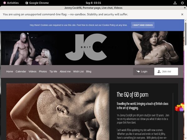Jonnycockfill.modelcentro.com Boobs