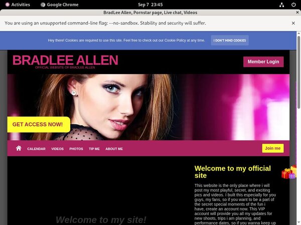 Try BradLee Allen Free