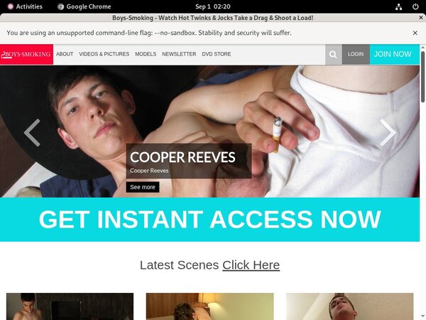 Boys-smoking.com Discounted Deal