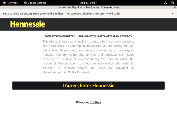 Hennessie Passworter