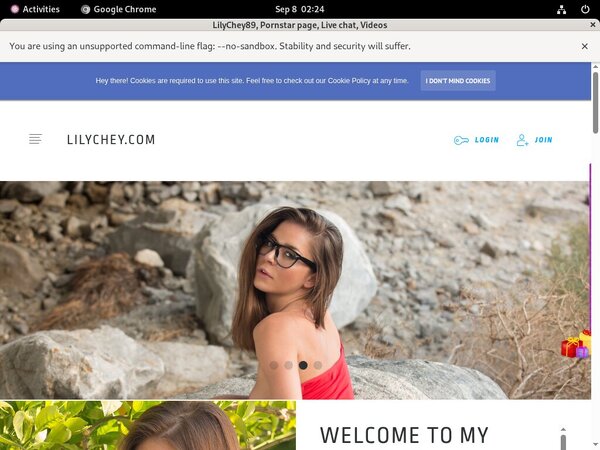 LilyChey89 Wachtwoord