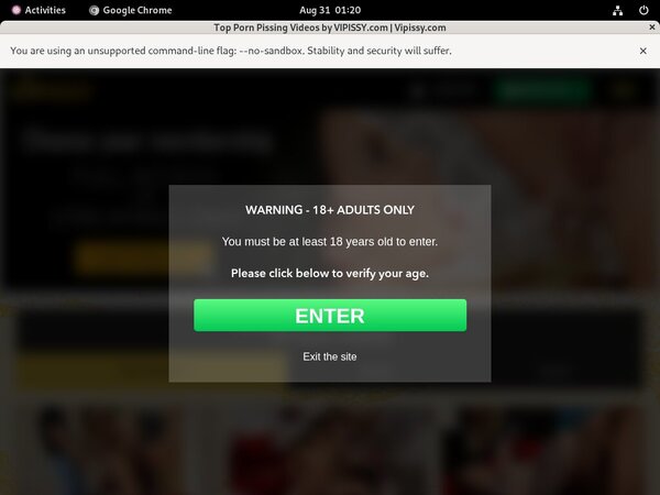 Free Vipissy Passes
