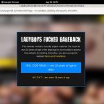 Free Ladyboys Fucked Bareback Video